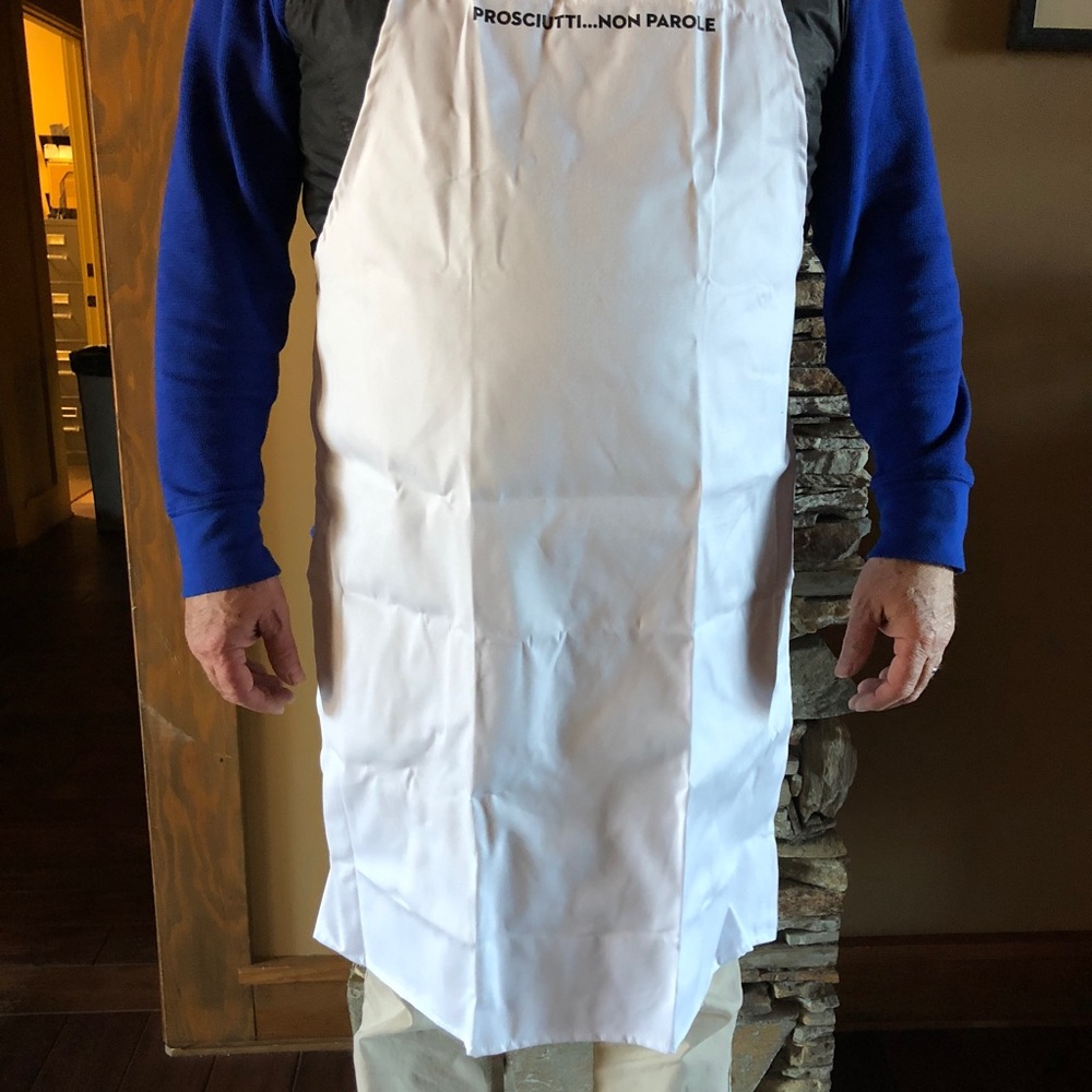Commercial apron. Brand new in plastic wrap.
